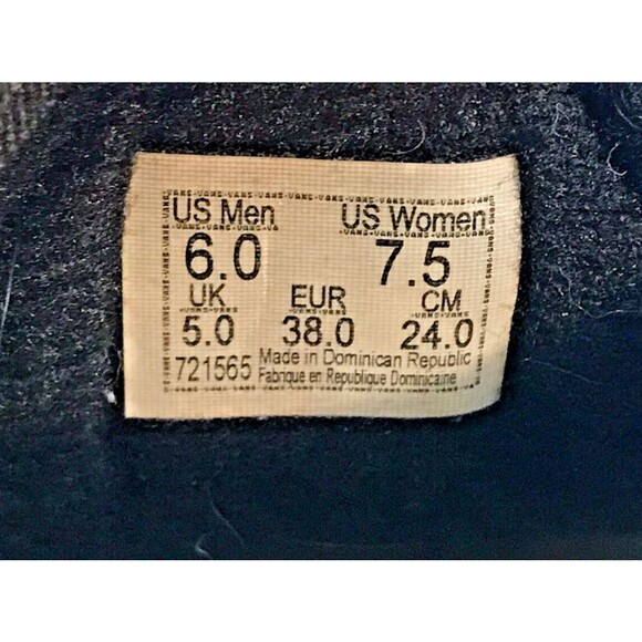 Vans Old Skool Bleach Dye Skate Shoes Unisex 6M - 7.5W Lace Up Low Top Sneakers - Picture 9 of 10